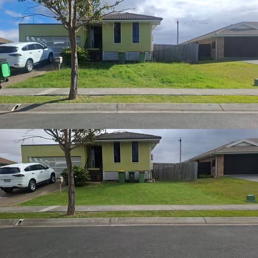 Before and after: House Frontage